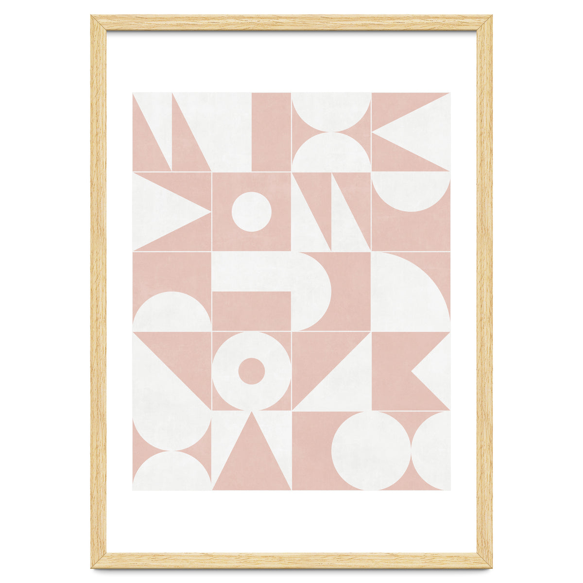 My Favorite Geometric Patterns No.11 - Pale Pink