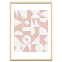 My Favorite Geometric Patterns No.11 - Pale Pink