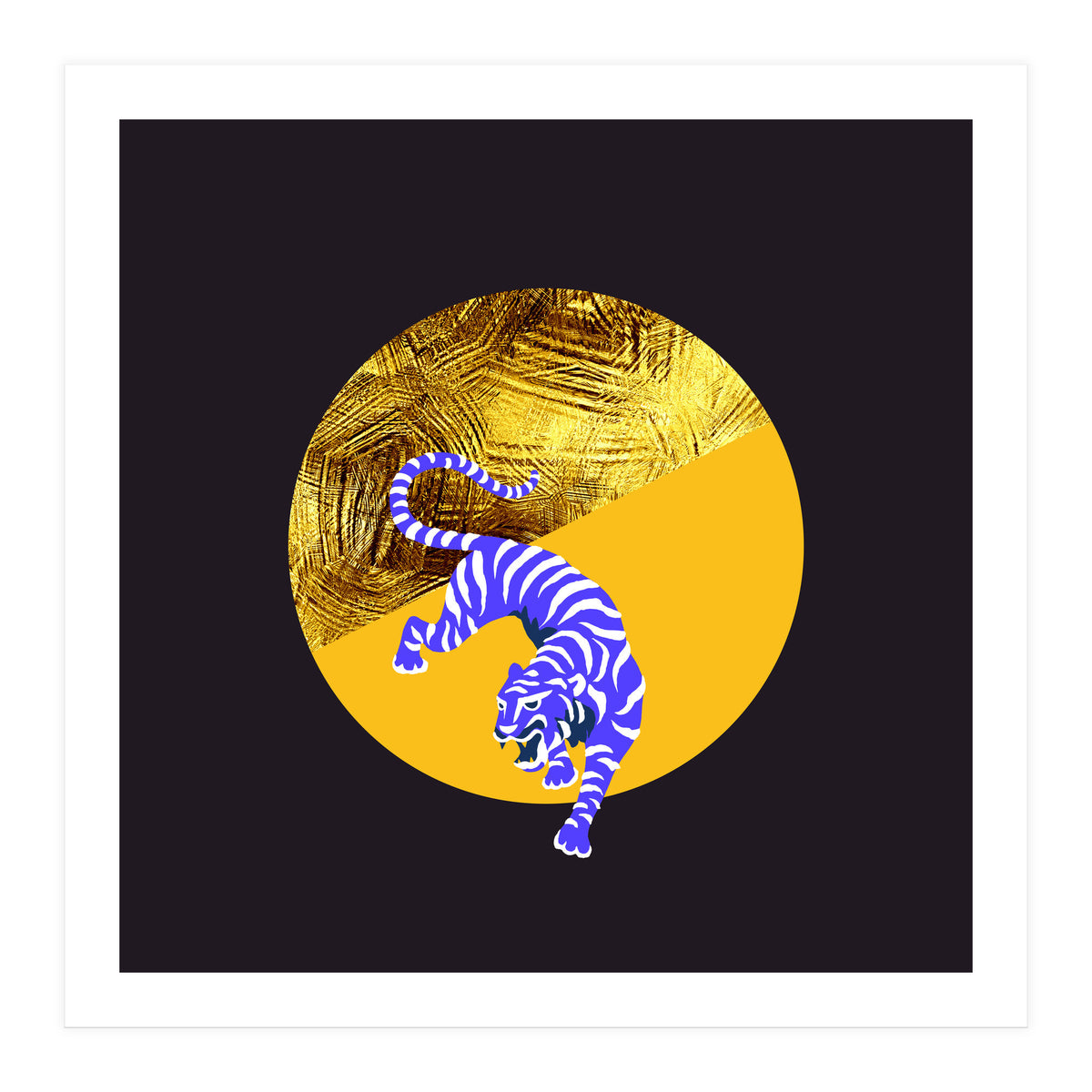 blue tiger (Print Only)