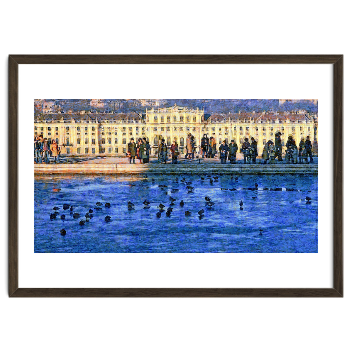 Winter's day at Schoenbrunn