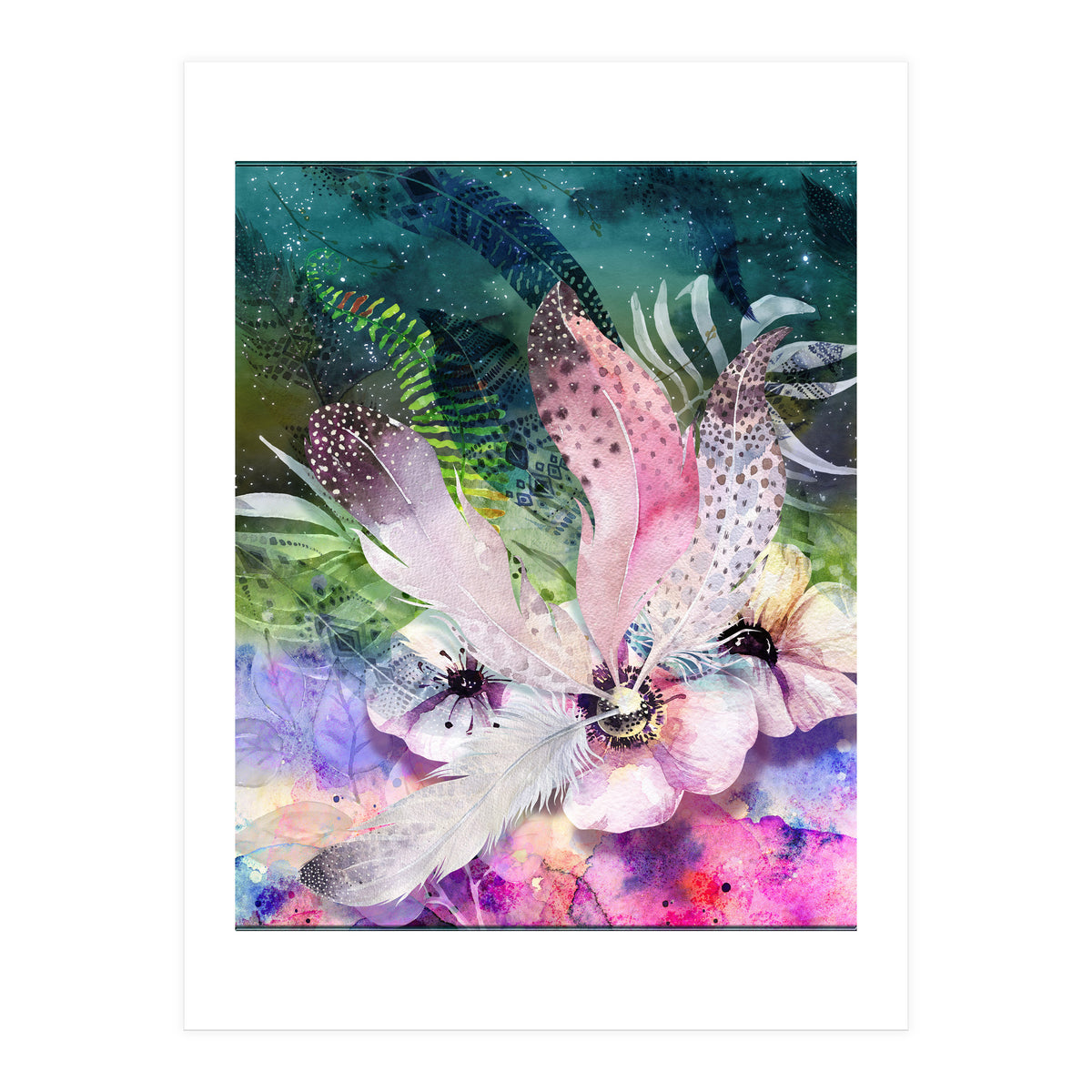 Feathered Fantasy (Print Only)