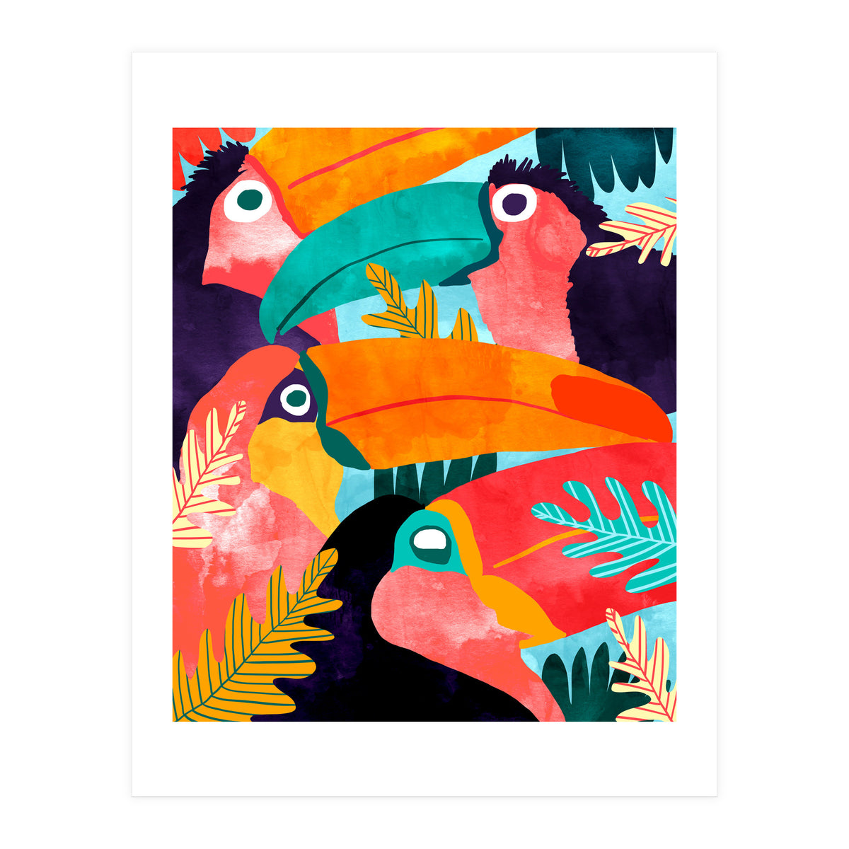Toucan Flock (Print Only)