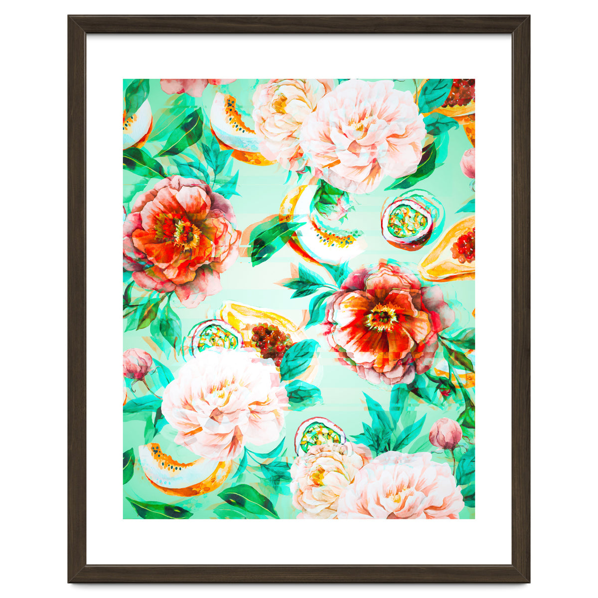 Tropical flowery fruit glitch