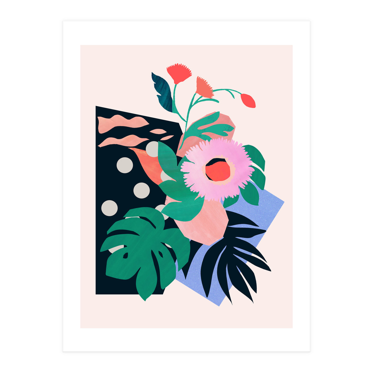 Pink flower (Print Only)