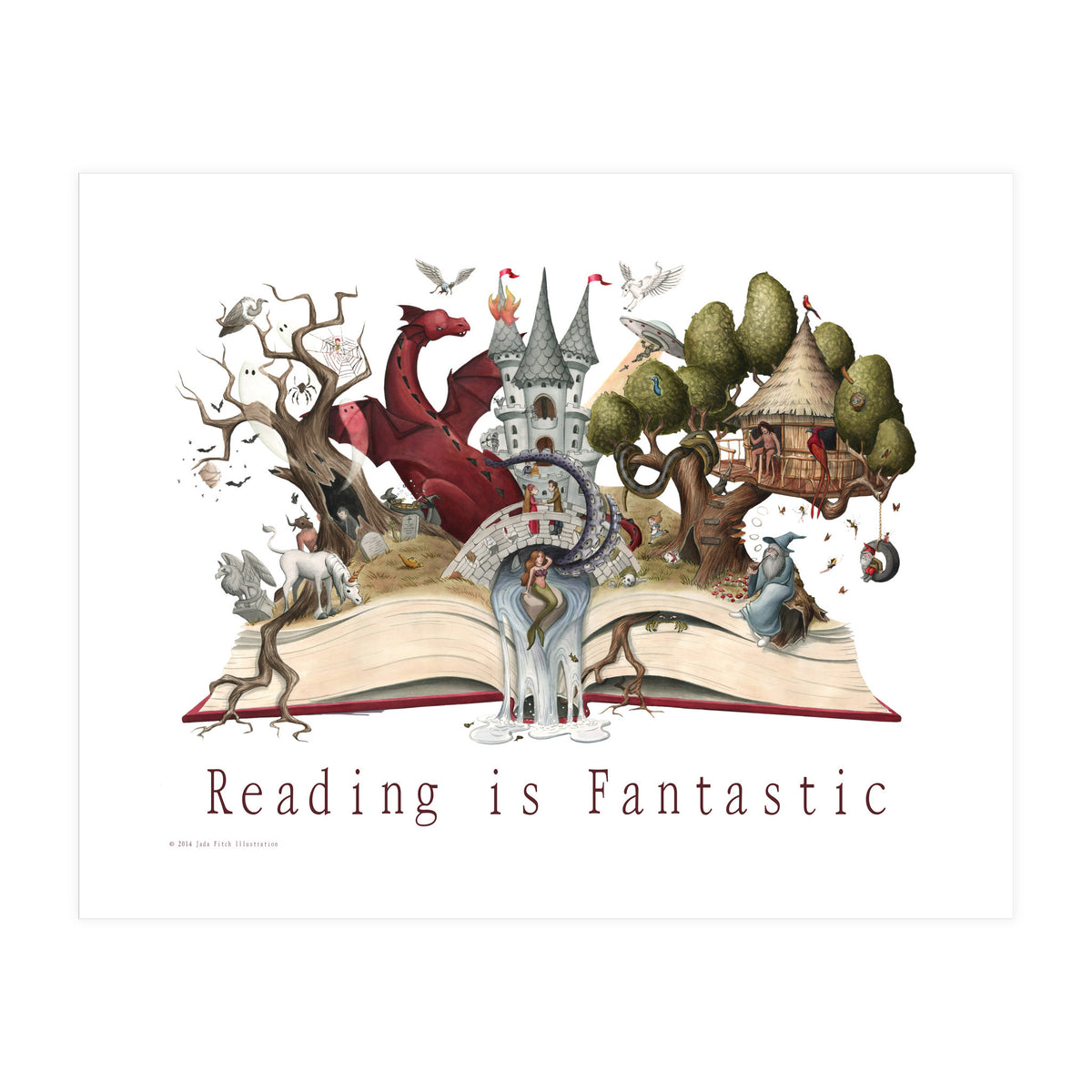 Reading Is Fantastic (Print Only)