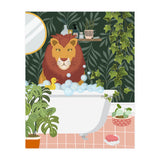 Lion in My Bathtub (Print Only) thumbnail