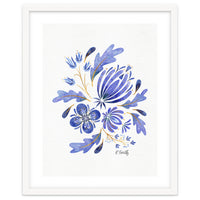 Protea Floral | Blue