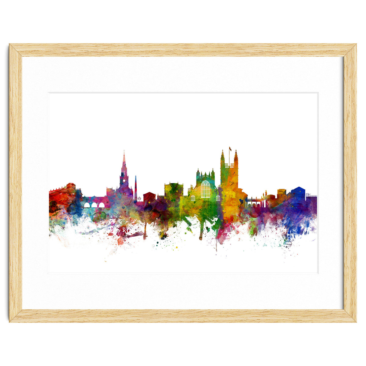 Bath England Skyline Cityscape