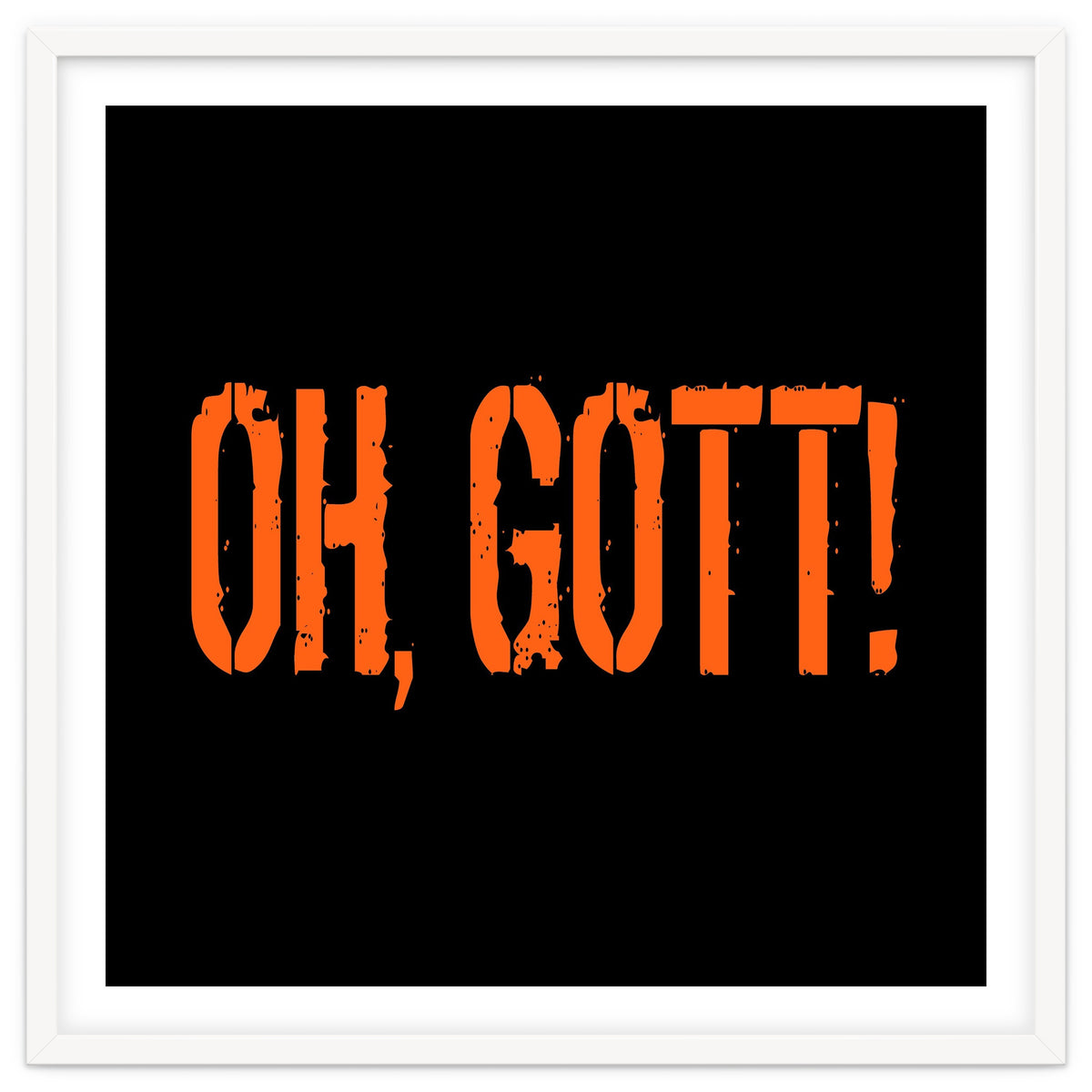 Oh, Gott! - German expressions