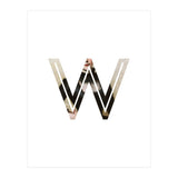 Letter W - (Impress) (Print Only) thumbnail