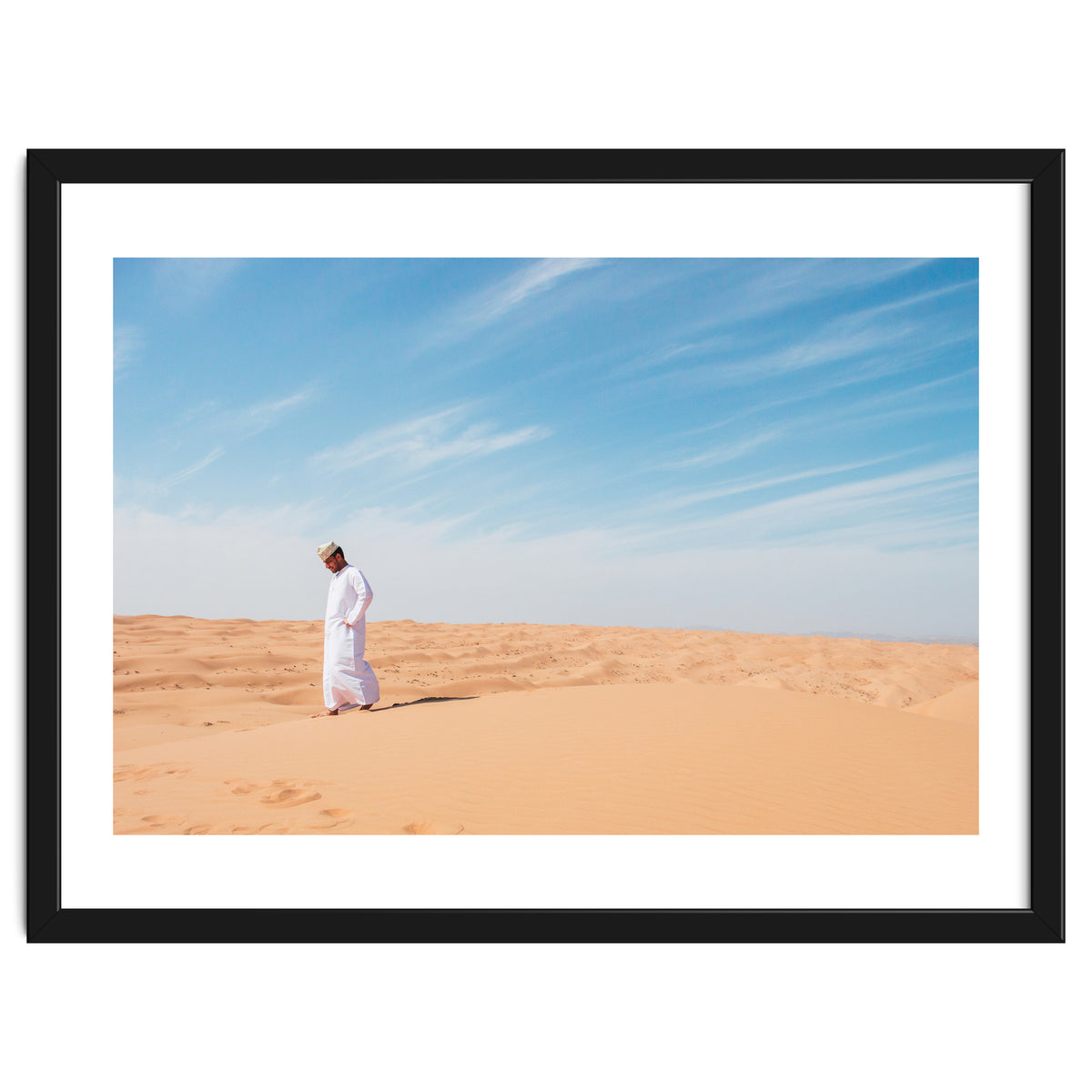 Arab In The Sahara Desert