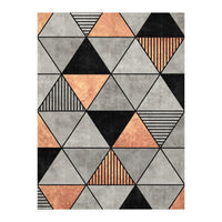 Concrete and Copper Triangles 2 (Print Only)