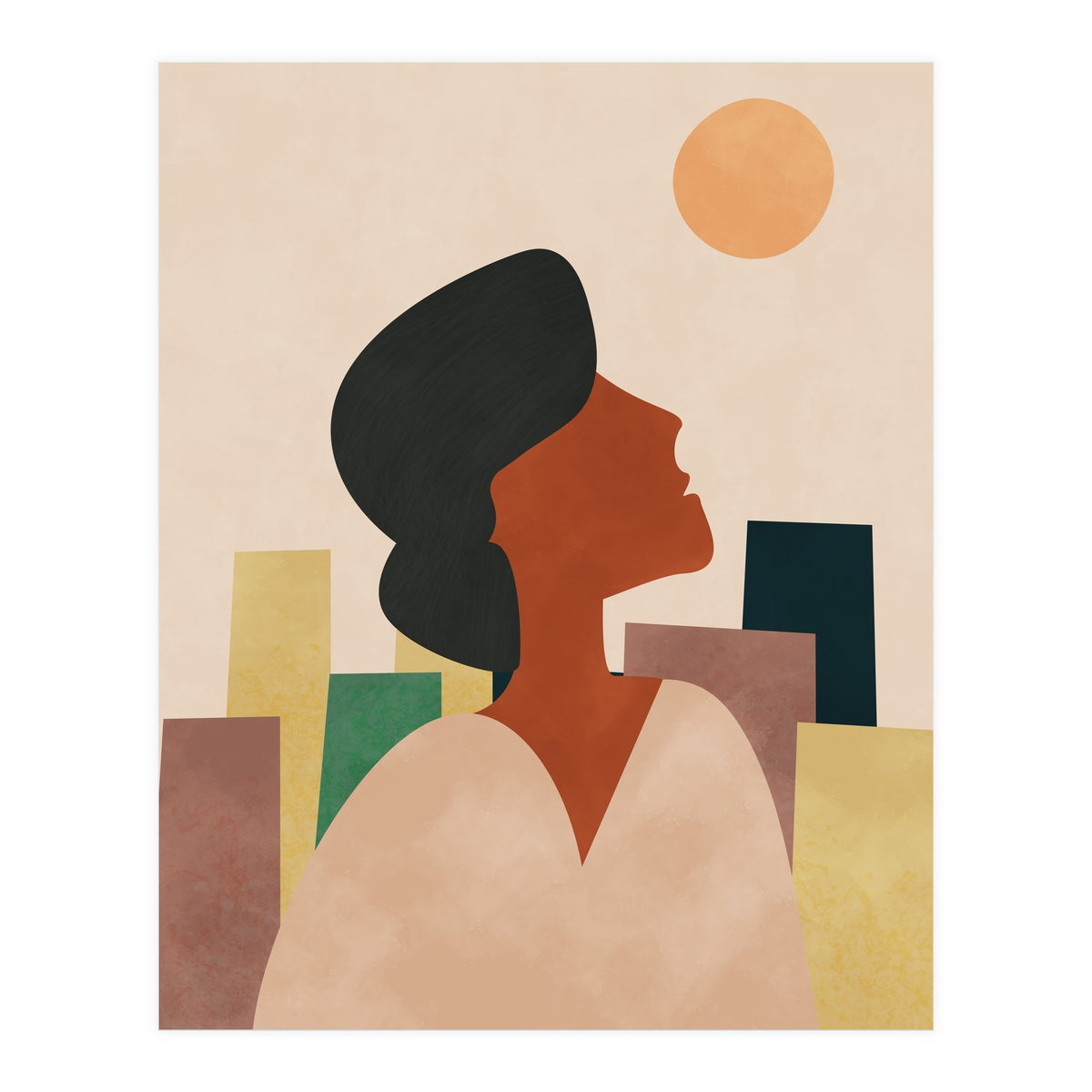 Modern Woman Urban Girl (Print Only)