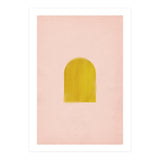 Pink and mustard arch (Print Only) thumbnail