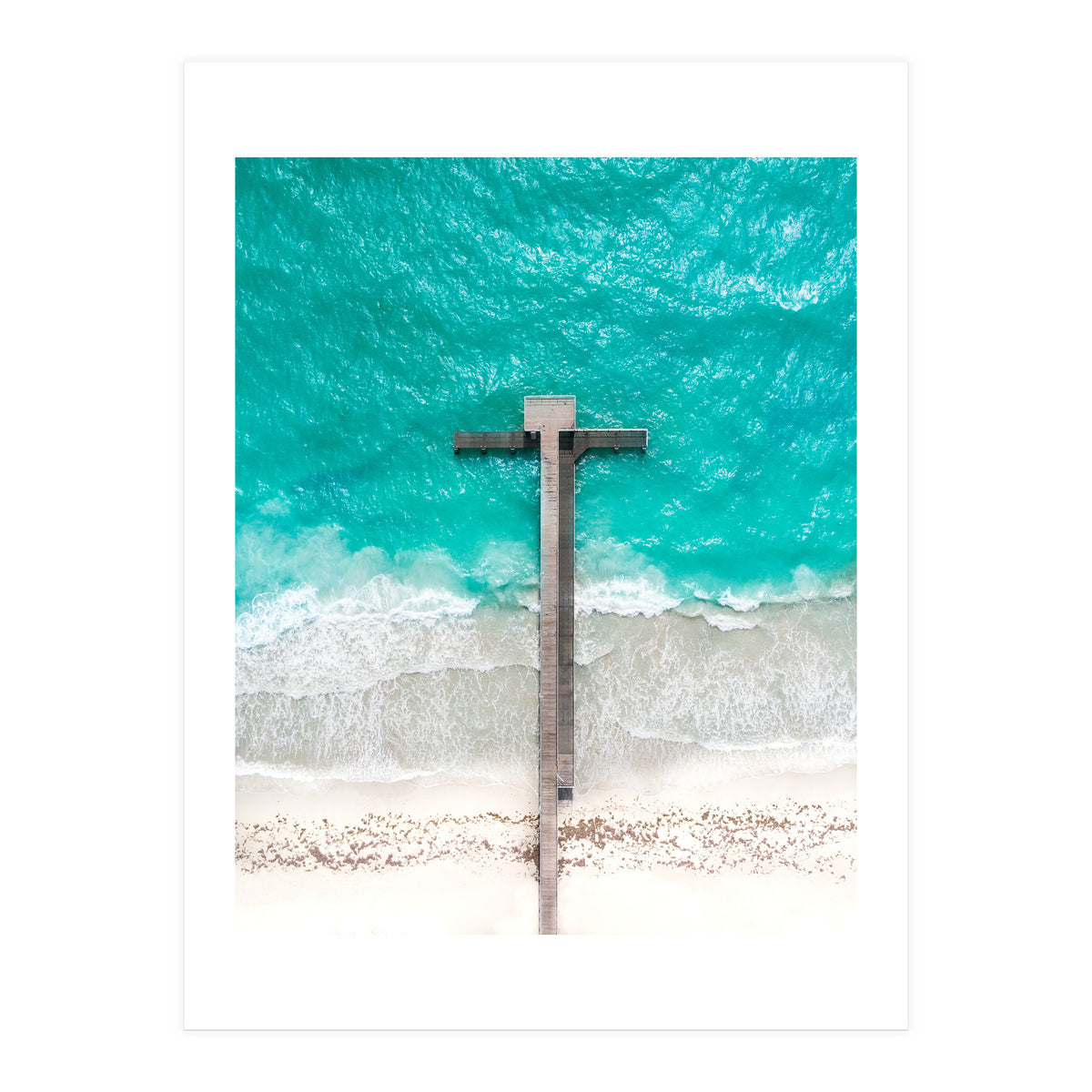 Coogee Jetty, Perth, Wa (Print Only)