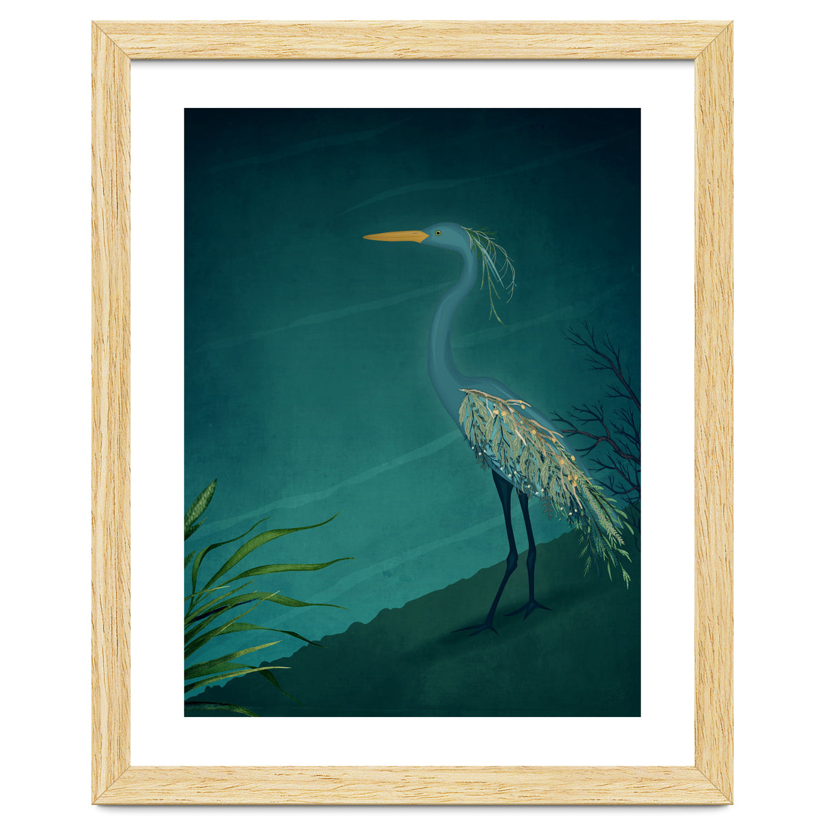 Camouflage:  The Crane