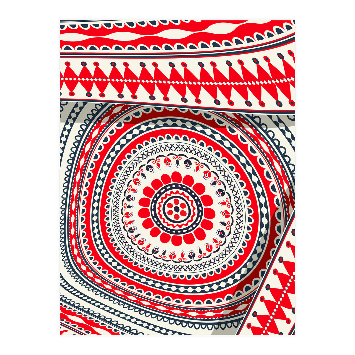 Romanian embroidery background 14 (Print Only)