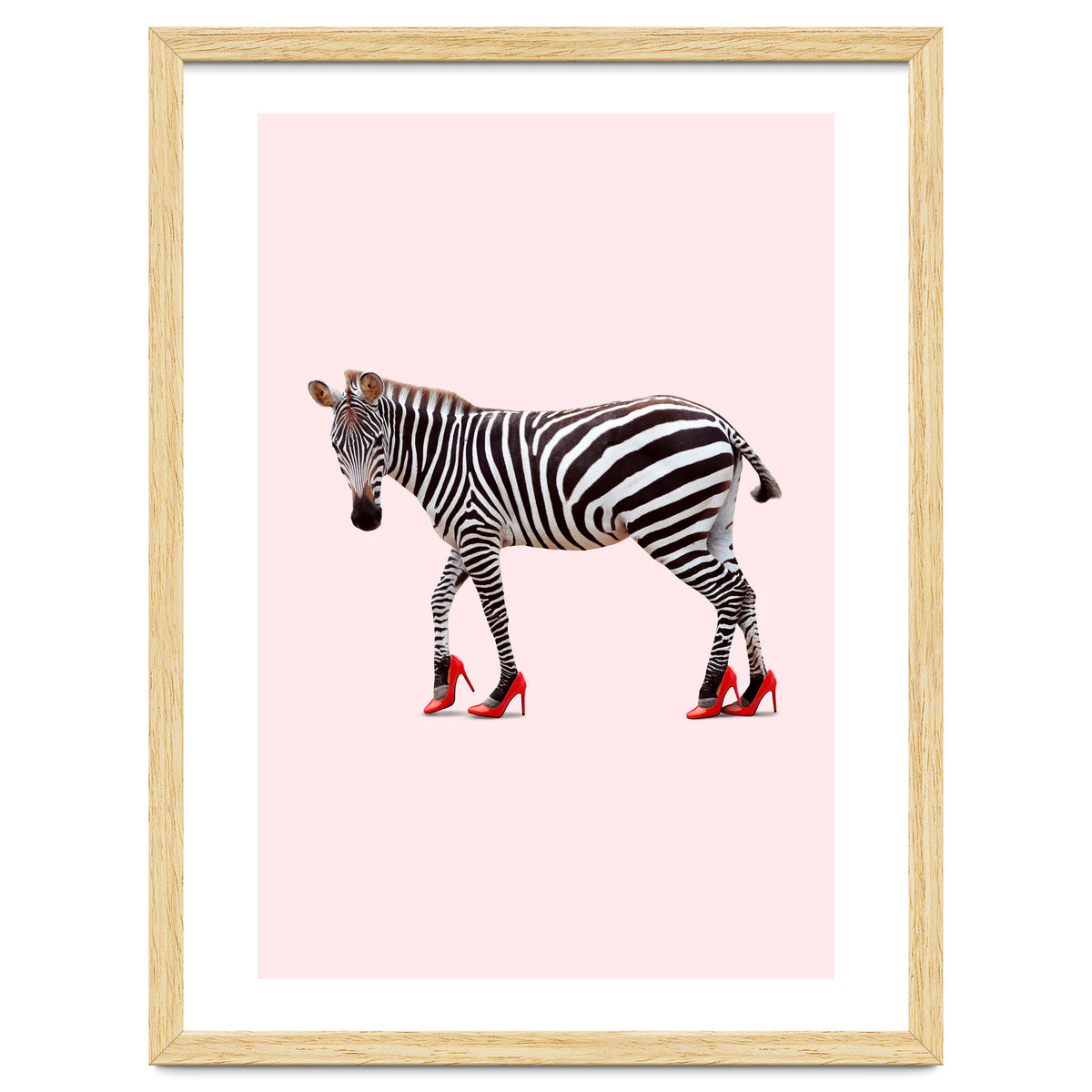 Zebra Heels