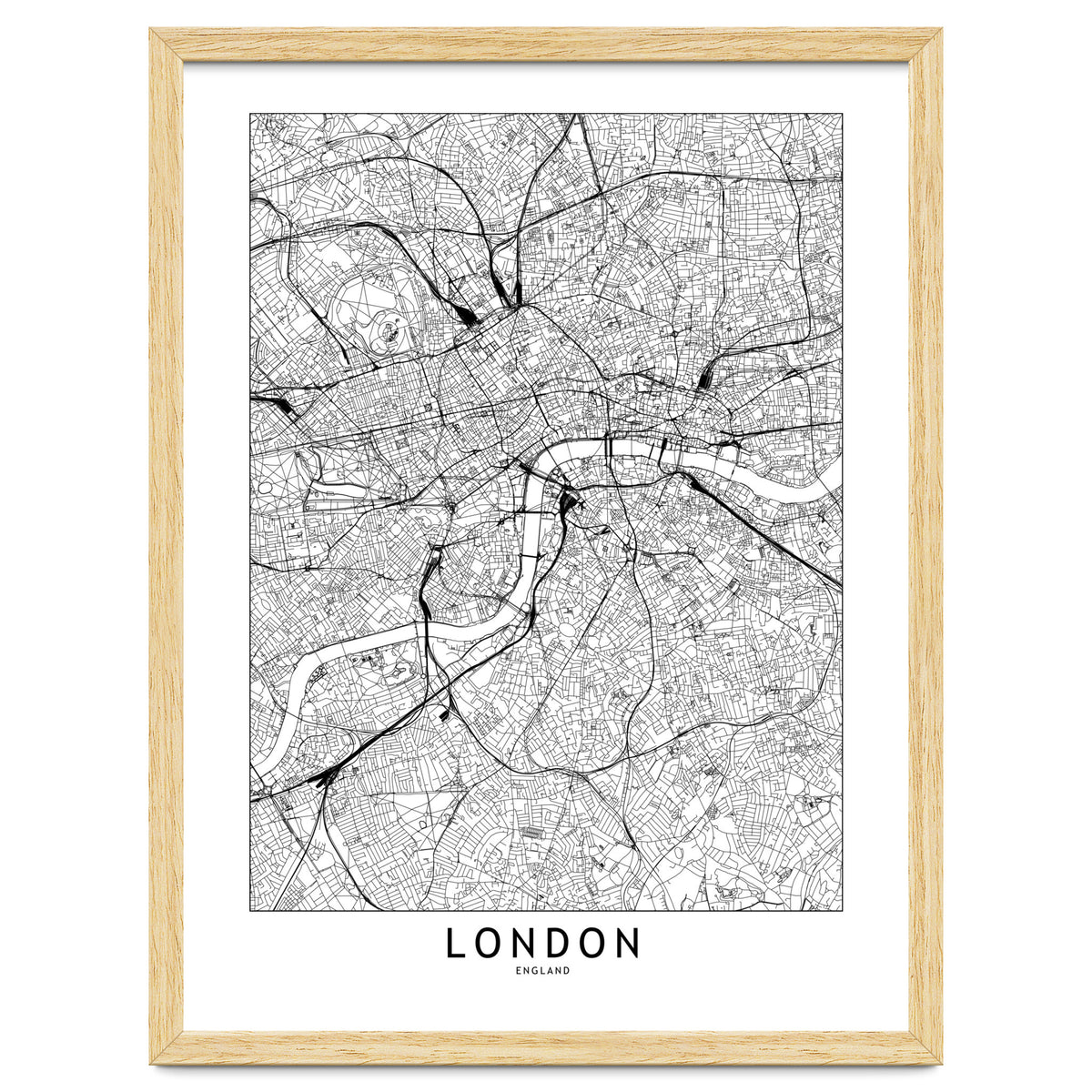 London White Map