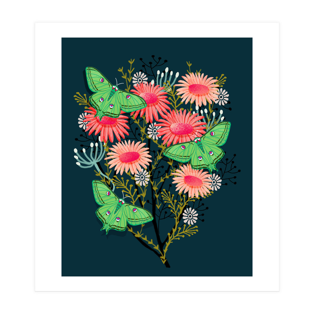 Luna Moth (Print Only)