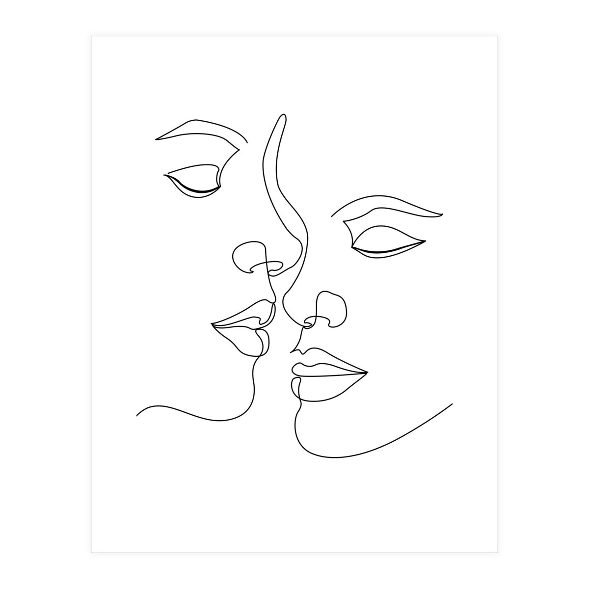 you for ever line art (Print Only)