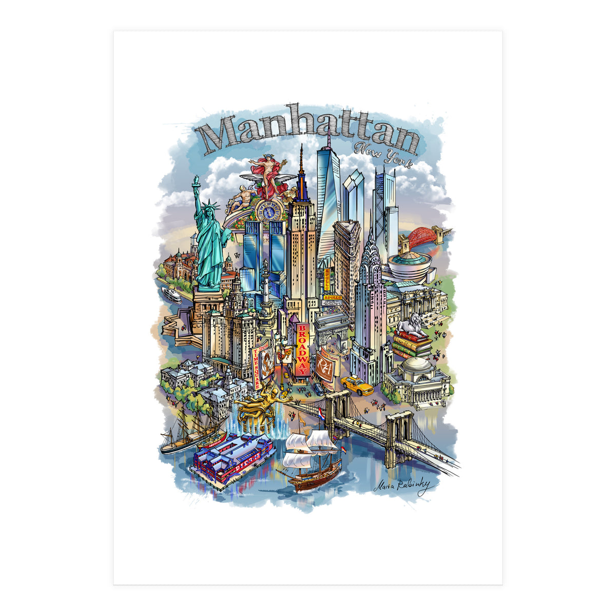 New York Theme 1 (Print Only)