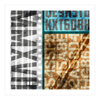 Typographic Industrial Abstract - MMXVII (Print Only)
