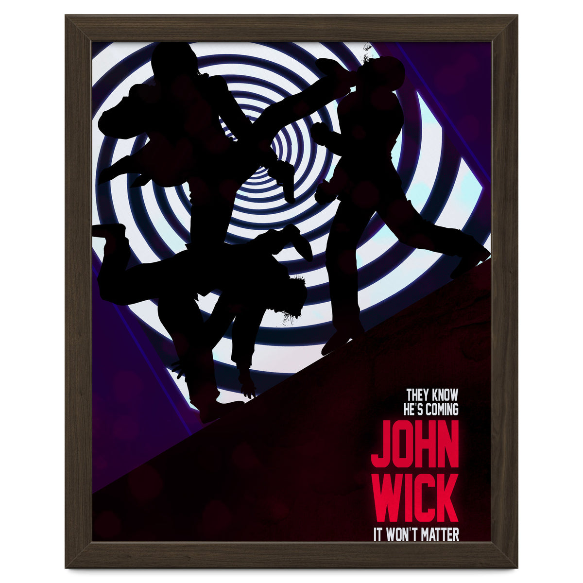 John Wick Minimal Movie Poster