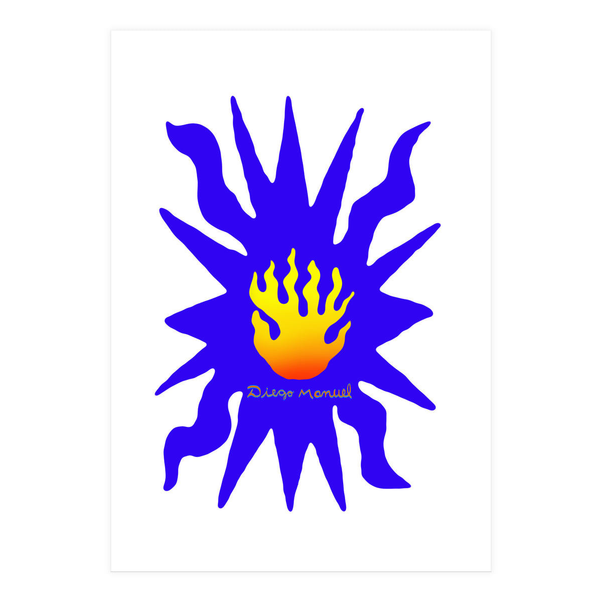 Fuego 40 Copia (Print Only)