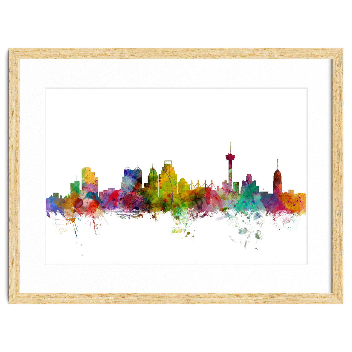 San Antonio Texas Skyline