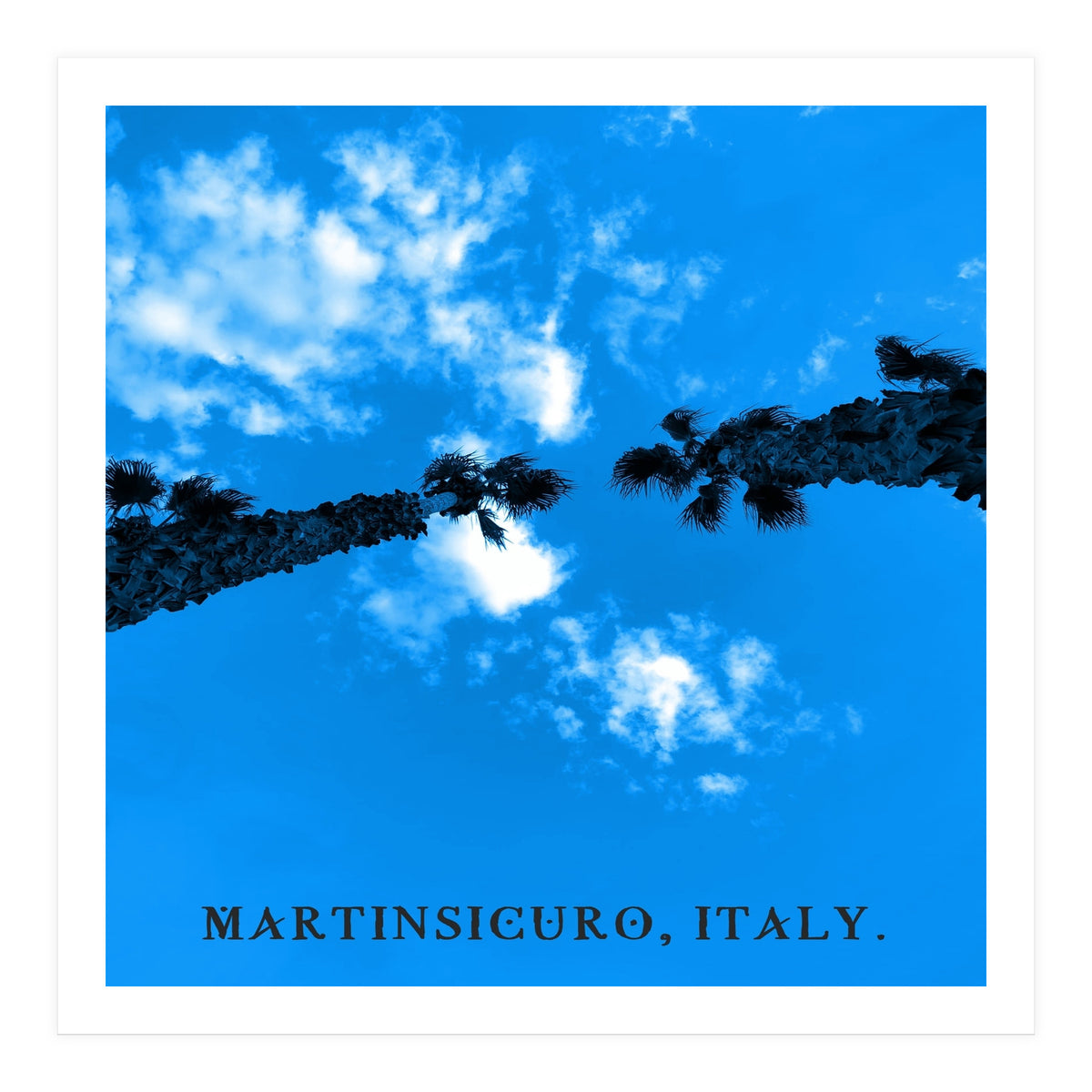 Trees And Sky In MartinSicuro (Print Only)