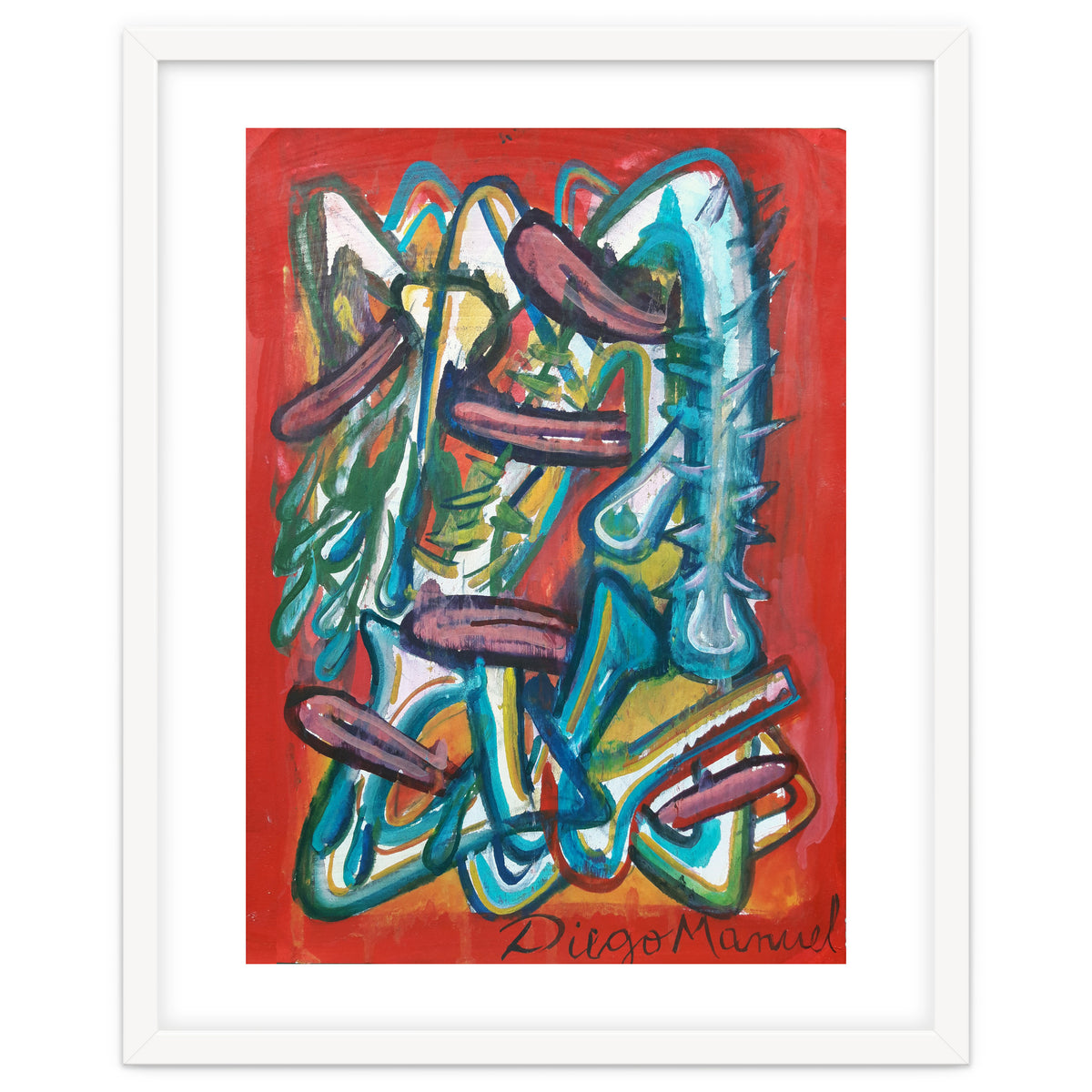 Formas Lenguas Y Cactus