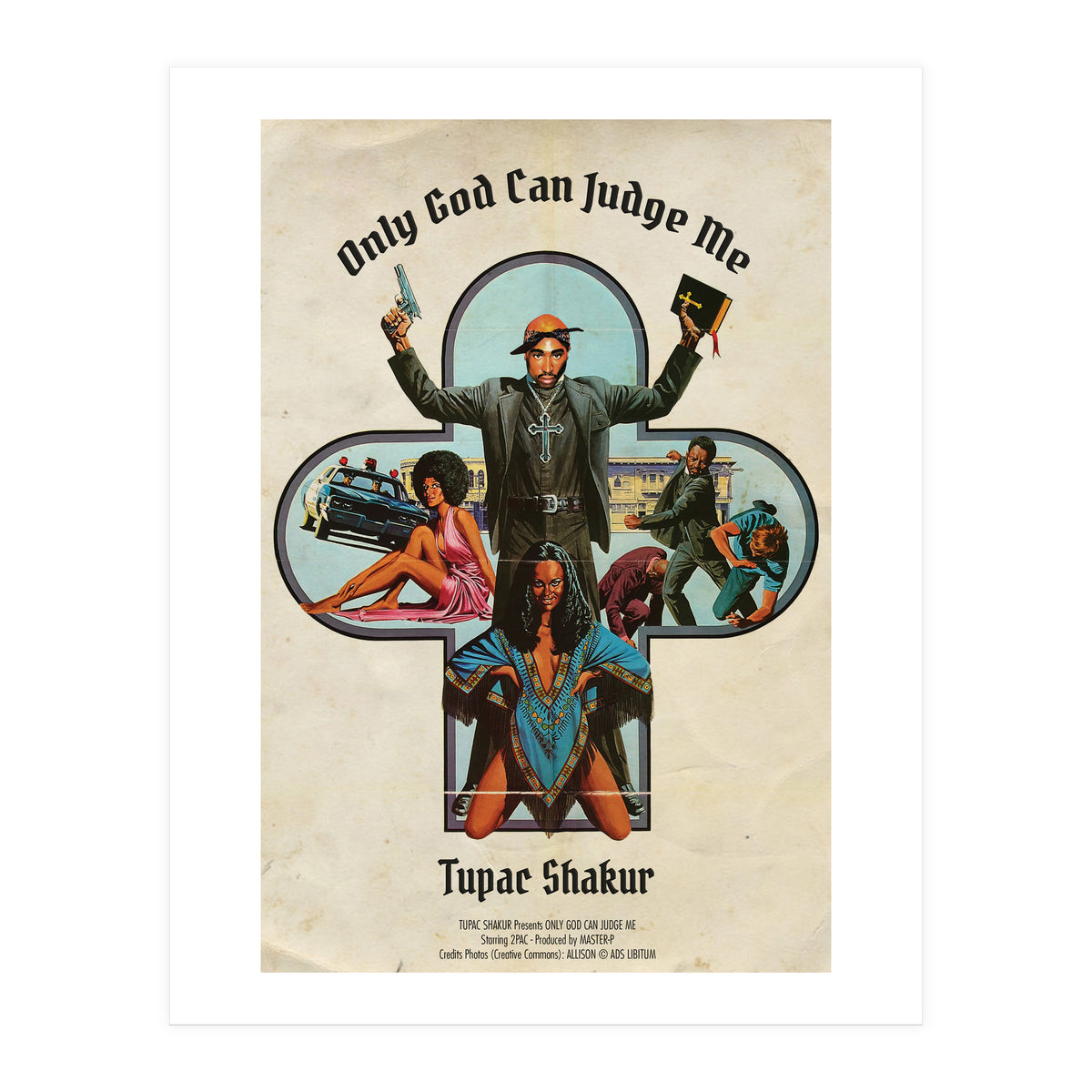 Only God Can Judge Me (Print Only)