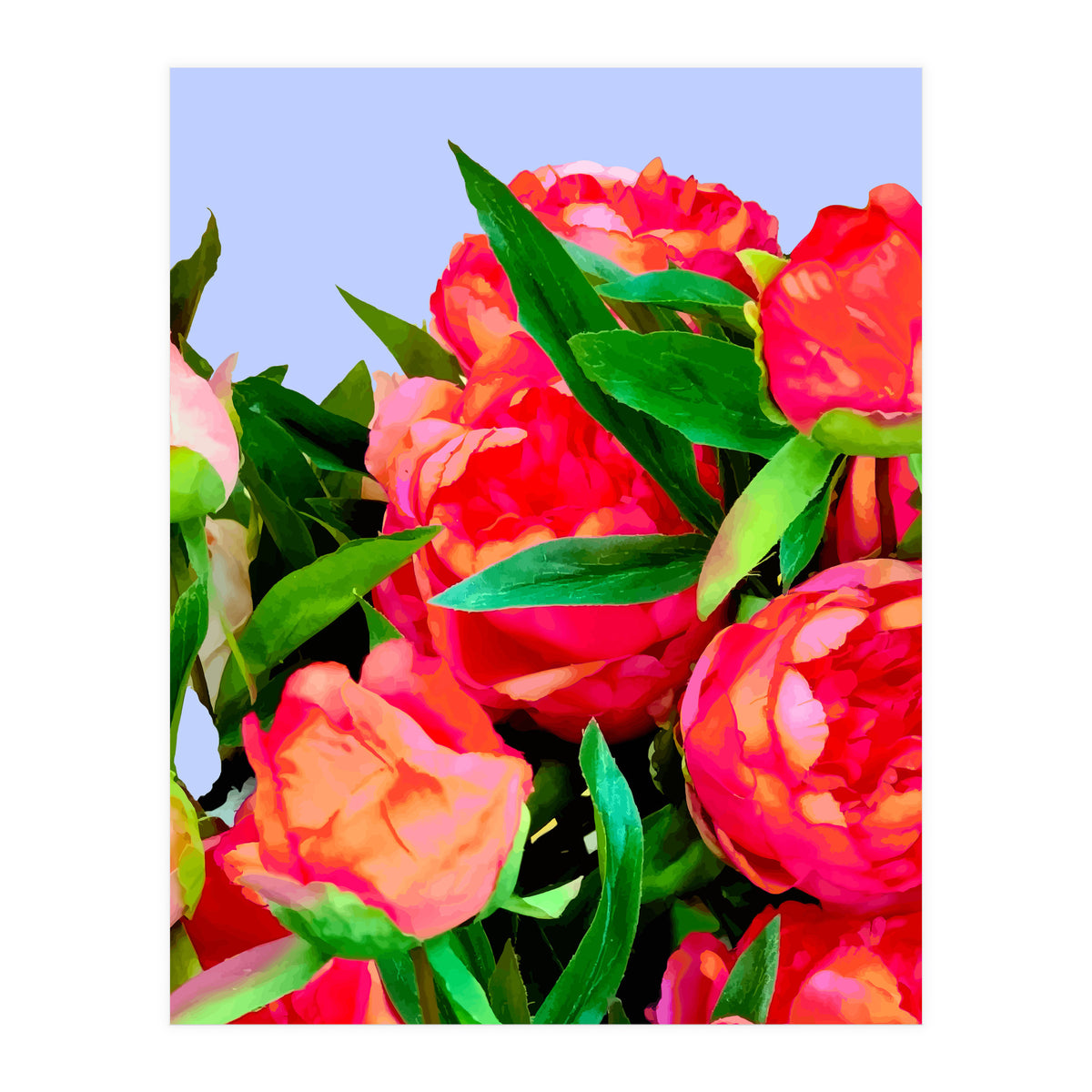 I'd Rather Wear Flowers In My Hair Than Diamonds Around My Neck (Print Only)