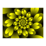 Yellow Floral Satin Wallpaper (Print Only) thumbnail