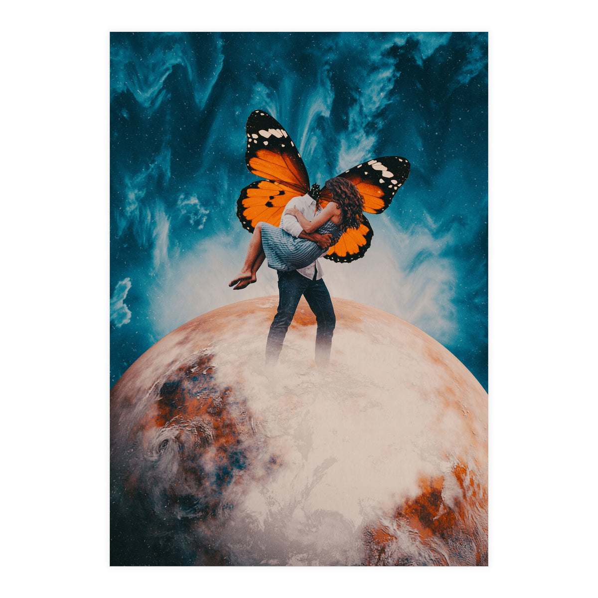 A desert around me (Print Only)