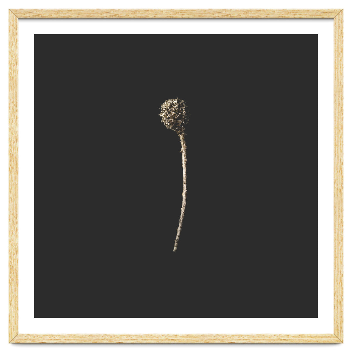 Simple Golden Botanical - Square