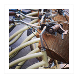 Stacks of bicycles (Print Only) thumbnail