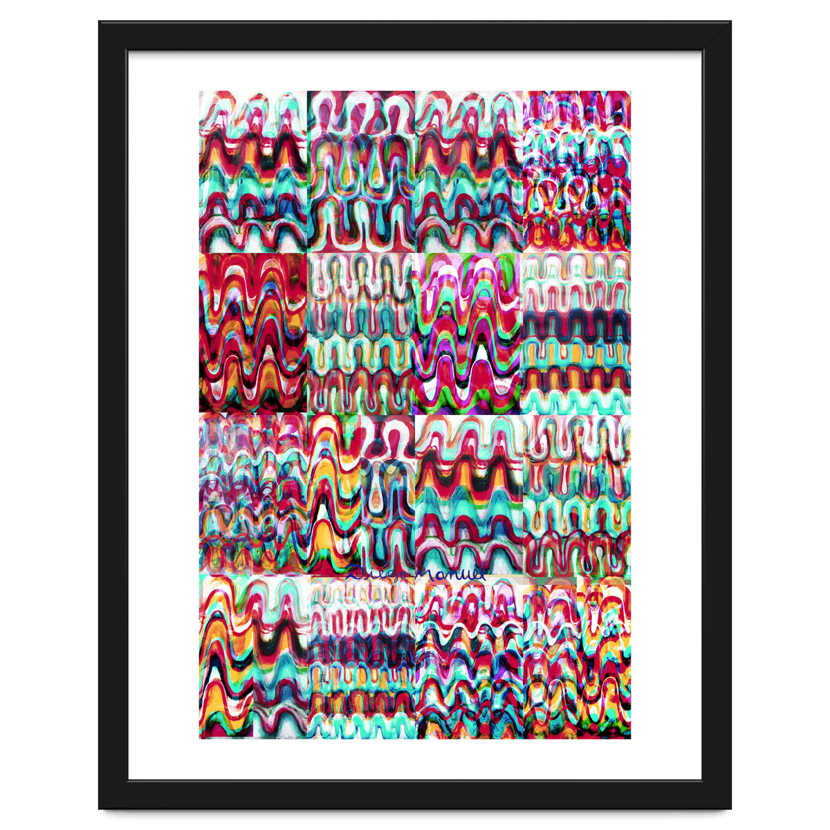 Pop abstract color full