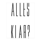 Alles Klar - German vocabulary! (Print Only) thumbnail