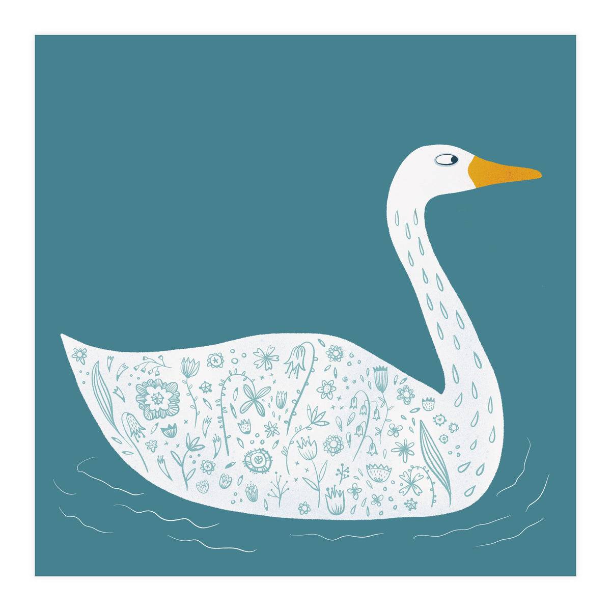 Swan Dark (Print Only)