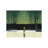 Eerie Woods Landscape (Print Only) thumbnail