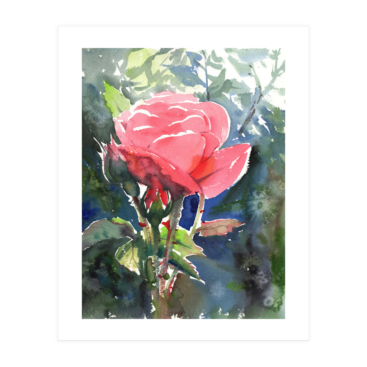 Romantic rose (Print Only)
