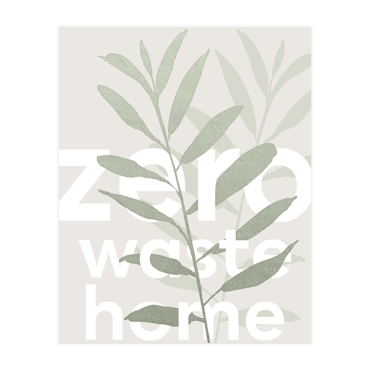 Zero waste home (Print Only)
