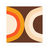 Classic Mid Mod Dot Brown  (Print Only) thumbnail