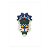 Tribal Mask 14 (Print Only) thumbnail