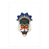 Tribal Mask 14 (Print Only)