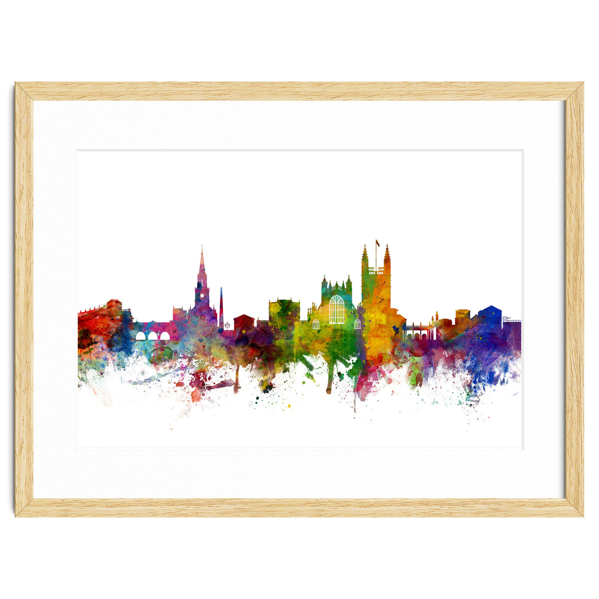 Bath England Skyline Cityscape