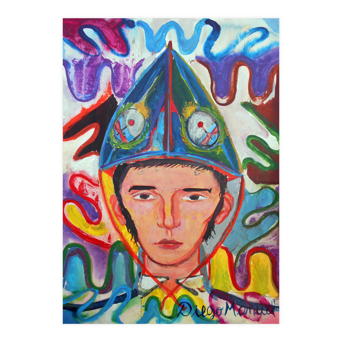 San Martin Con Sombrero Bicorneo (Print Only)