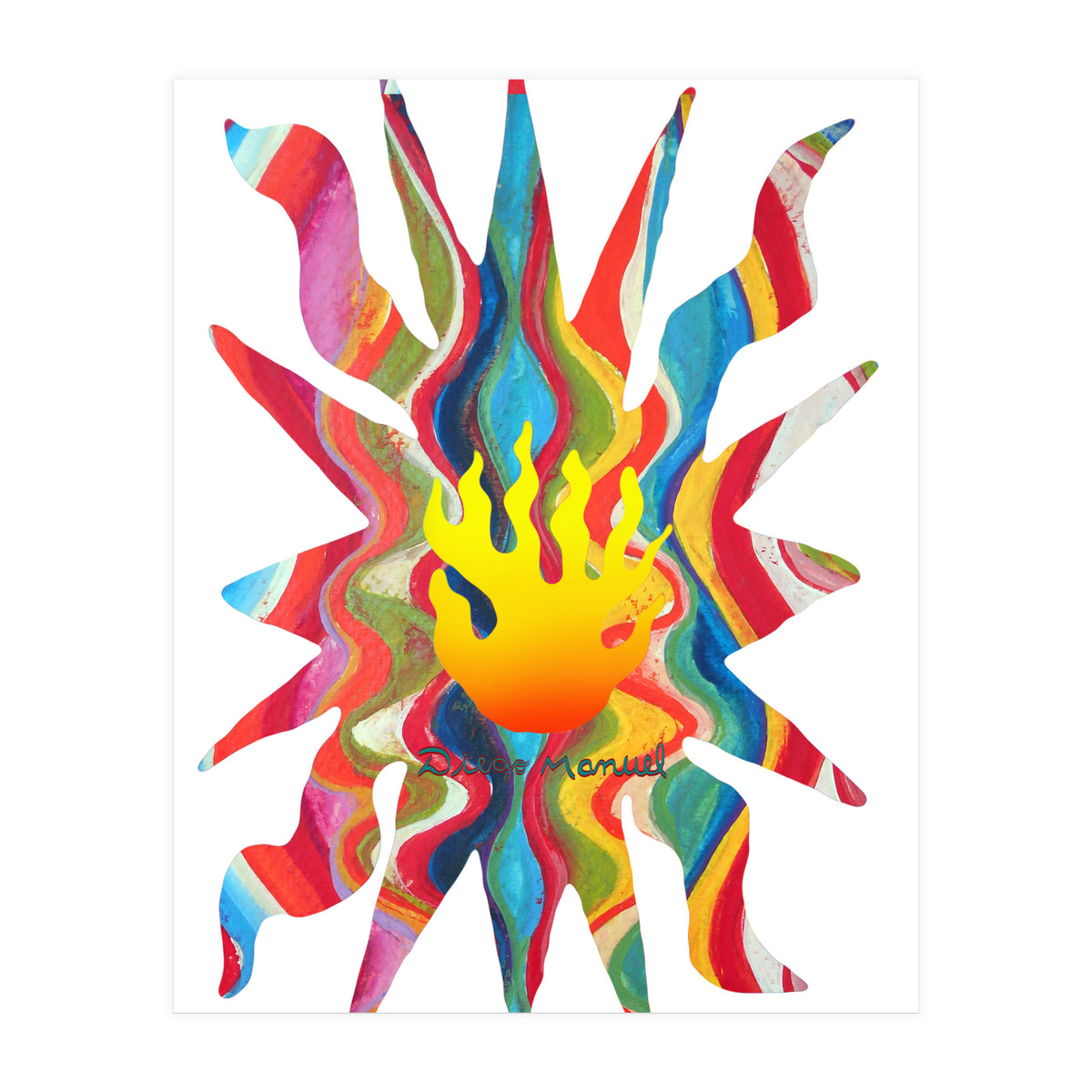 Fuego 30 Copia (Print Only)